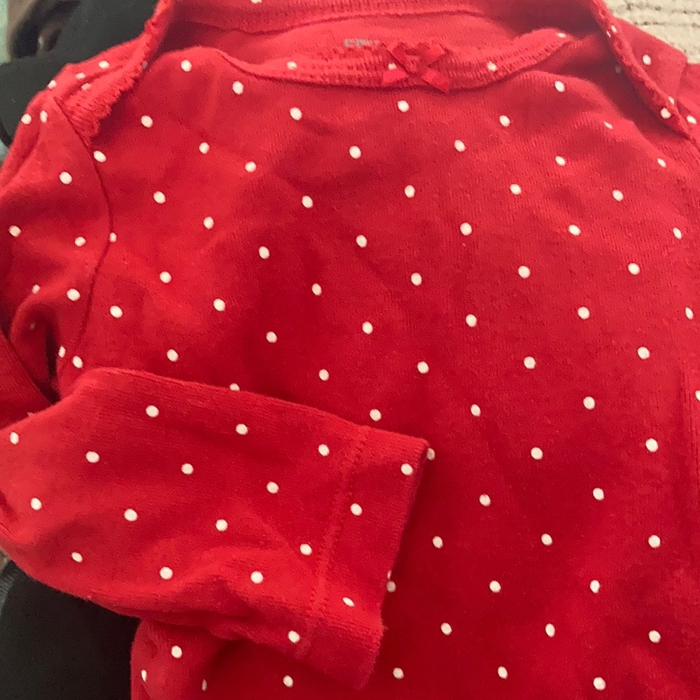 Long sleeved carters one piece 9 months